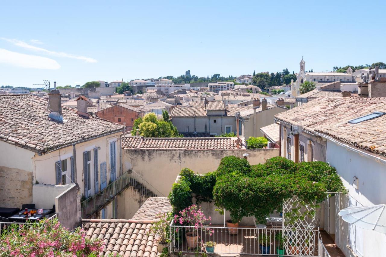 Appartamento Le Pandora, Proche Tour Magne, Parking Et Terrasse Nîmes Esterno foto